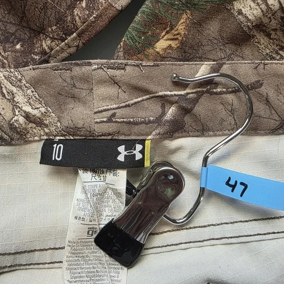 UNDER ARMOUR Women's All Season Gear REALTREE Hunting Pant Scent Control Size 10 - Picture 10 of 10